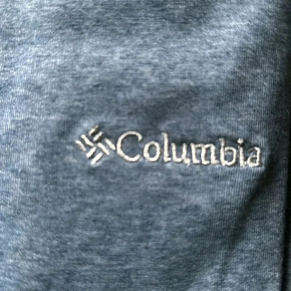 Columbia Men's Long Sleeve Raglan Tee Blue - Picture 3 of 12